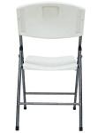 Folding Back Rest Chair Children Floor White Chair For Home Garden Office