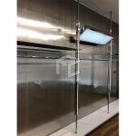 CNC Clothing Display Rack Powder Coated Display Store Furniture