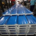 insulated 30mm sliver paper eps sandwich roof panel 840-30-0.426mm for warehouse