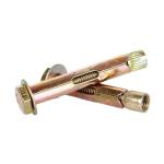 ISO Standard Carbon Steel Hex Bolt Sleeve Anchor with Yellow Zinc Coating