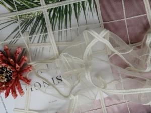 China Geometric Embroidered Lace Fabric White Lace Material For Dresses factory