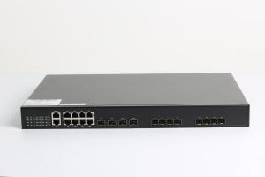 China 8 Gigabit Ethernet Ports 4 10G Uplink Ports L3 8 Port EPON OLT factory