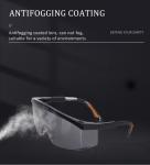 PVC+PC Antifogwork Eye Safety Medical Protective Goggle Eyewear Ultraviolet