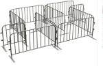 Steel Metal Fence Accessories Isolation Temporary Barrier For Ticket Line
