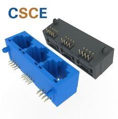 Metal Shielded RJ45 Modular Jack Connectors Ethernet Interface