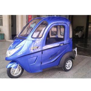 China Handle Steering 2 Passengers Mini Electric Tricycle factory
