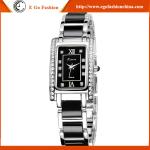 KM12 Fashion Women Lady Stainless Steel Crystal Dial Quartz Analog Luxury Wrist
