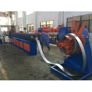 0.3-1.2mm Thickness Light Steel C U Purlins Stud And Track Roll Forming Machine