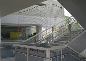 China Safety Anti Falling Deck Railing Rope Wire Mesh For Architecture Bridge Stairway factory