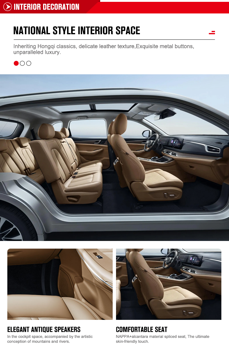 5/7 Seats Front/Rear Wheelbase Electric Vehicle Plug-In Hybrid with 1585/1580mm Wheelbase Dongfeng Sedan