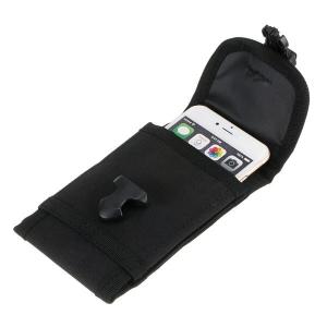 China Outdoor MOLLE Tactical Military Pouch Army Black Waist Holster with Belt Clip for iPhone X 6 6s 7 Plus 8 Plus factory