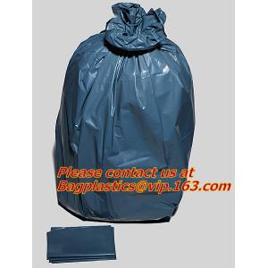 Hazardous Waste Plastic Bag Printed Asbestos Garbage Bag Biodegradable Garbage