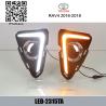 Buy cheap Toyota RAV4 2016-2018 Car DRL LED Daytime driving Light upgrade from wholesalers