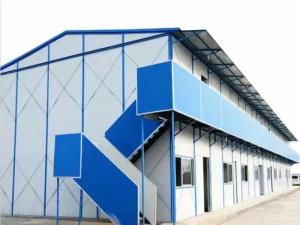 China Hot Dip Galvanized Lgsf House Q355B Light Steel Frame Homes Quick Assemble factory