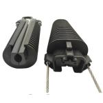 Drop Cable Suspension Dead End Plastic Insulation Clamp for Fiber Optic