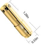 Brass Bore Sight 9mm 520nm Green Laser Boresighter With 12 Batteries