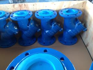 China DIN Y strainer Flanged ends factory