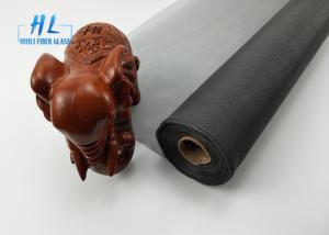 China Heat Resistance Fiberglass Window Screen Mesh Anti Fly With Grey Color factory