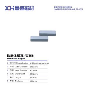 China Y30 Y33 High Standard Of Hard Permanent Magnet Ferrite Manufacturers Inverter Motor W158 factory