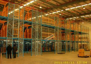 China 200 Kg Per Sqm Multi Tier Racking System Mezzanine Storage Platform For Furniture Company factory