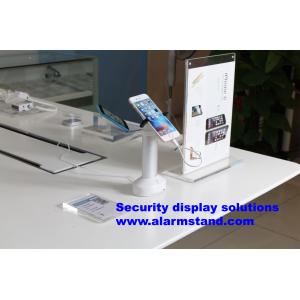 COMER alarm sensor cord anti-theft security gripper locking handphone stand with