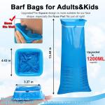 Emesis Bag, Disposable Vomit Bags, Aircraft & Car Sickness Bag, Nausea Bags For
