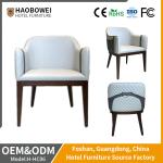 Unfixed 5 Year Guarantee for OEM Hotel Furniture Wood Armrest Chair in Dining