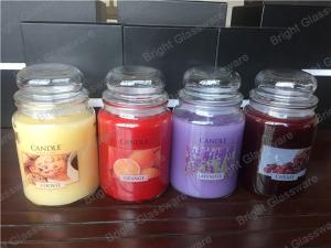 China 100% natural soy scent Yankee candle container on sale factory