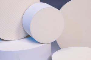 China 400CPSI Alumina Ceramic Substrate , DOC Ceramic Substrates For Auto factory