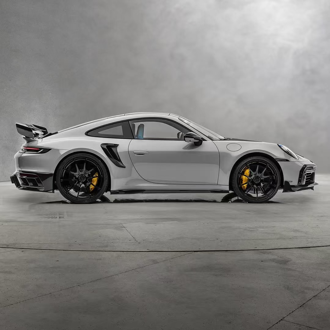 992 Turbo Porsche Body Kit Carbon Fiber MSY Style Diy Rear Bumper Spoiler Hood