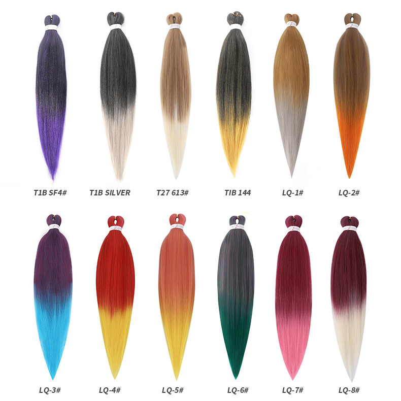 100g Synthetic Jumbo Braiding Hair For Black Women Bomb Twist Crochet Hair Extensions