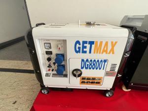 China Electric Start 7500T Ultra Quiet Diesel Generator Single Phase 220V factory
