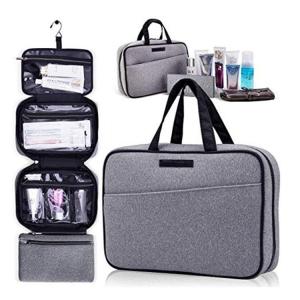 China Hanging Toiletry Travel Organizer Bag Collapsible 4 Compartments factory
