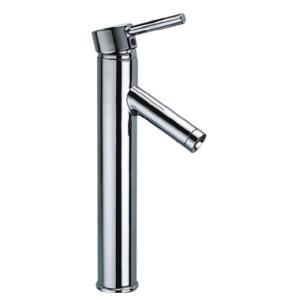 China Basin Faucet Bathroom Vessel Sink Faucets , Single Handle Metered Faucets for Home factory