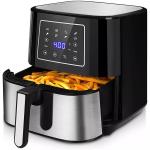 Oil Free 5.5l 5l 6L 7l power air fryer oven Without Oil Rotisserie Toaster Smart