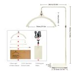 3200K 4400K Eye Lash Lamp For Nails Eyebrow Tattoo Warm White Colors