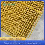Hot Dip Galvanised Metal Grid Floor Grating For Poultry Cage Fence