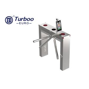 China Waist Height Tripod Turnstile Gate SUS 304 Sidewalk Gate For Access Control factory