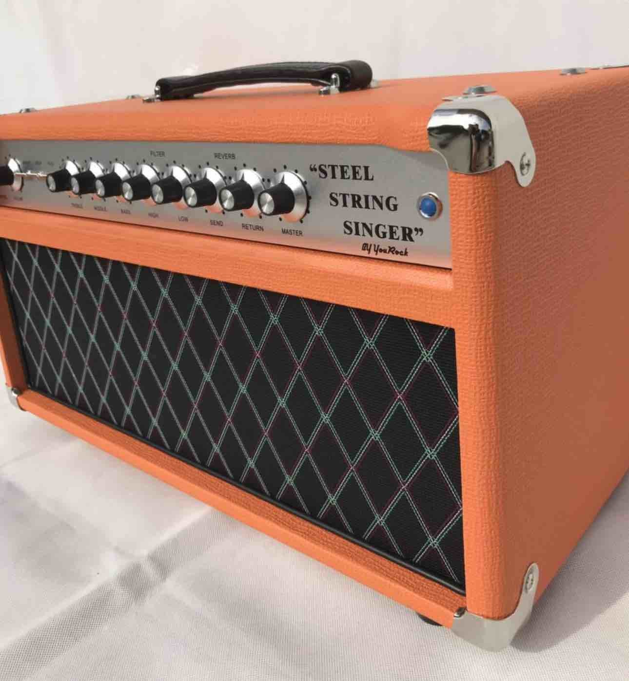 Custom 50W Dumble Clone Upgraded Version SSS Steel String Singer Valve Amplifier Series Two Rock Amps Style