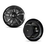 GRANDnavi 6.5Inch Marine Audio Waterproof Speakers in Black and White PP Cup