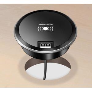 10w Fast Charging Black USB Smart Home Wireless Power Charging Socket British