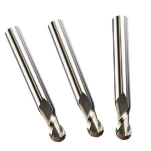 China Solid Two Flute R3 Ball Nose End Mills 6mm For Steel factory
