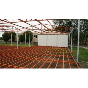 China Flexible Layout Structural Steel Fabrications Light Steel Structure Sandwich Panel on sale