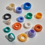 NBR EPDM SBR NR Custom Molded Silicone Parts 20-90 Shore A Silicone Injection
