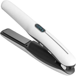 China Rizos Wireless Intelligent Steam Hair Straightener With Oil Professional Flat Iron Hair Straightener factory