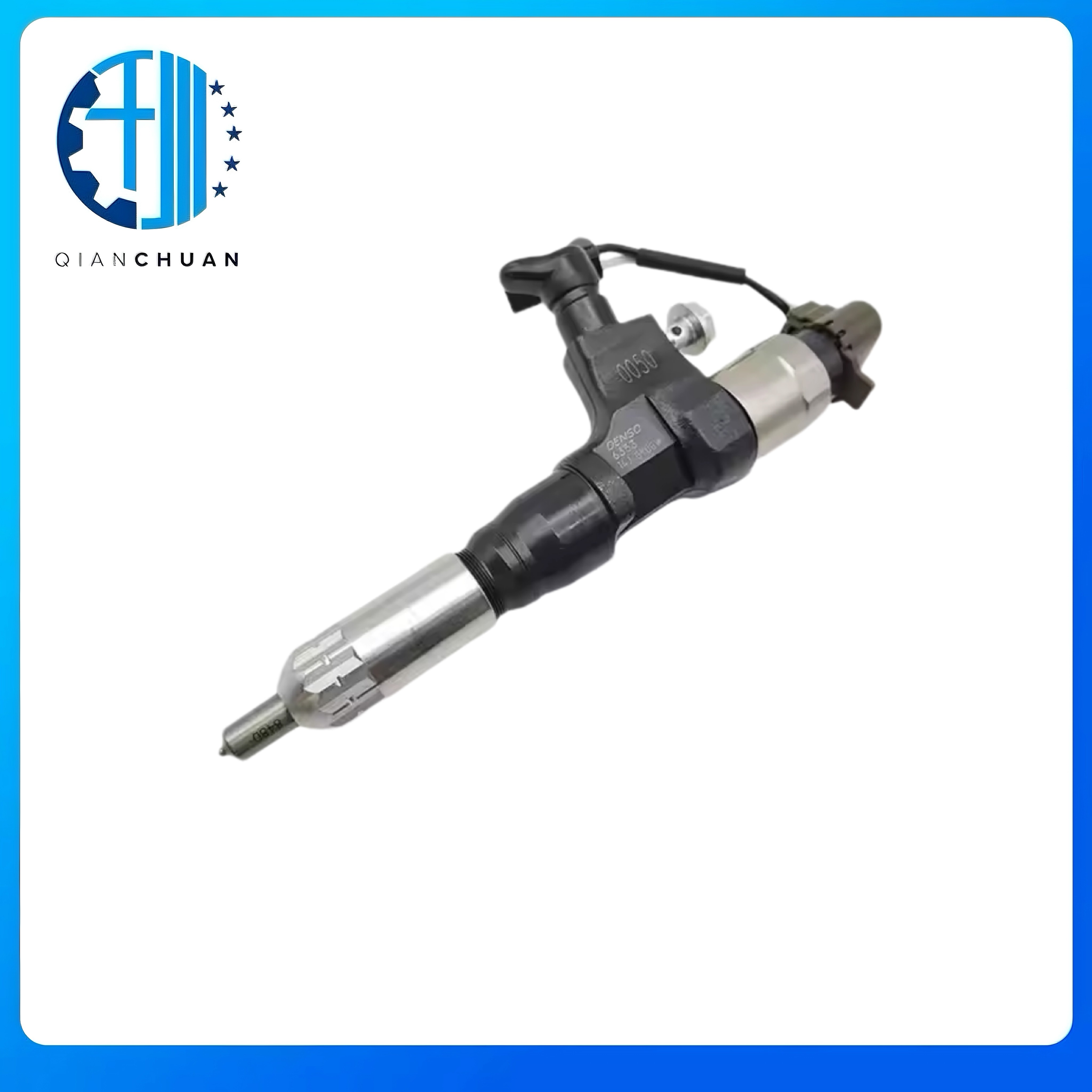 Common Rail Injector 23670-E0050 for Kobelco SK200-8 Excavator Engine Spare Parts