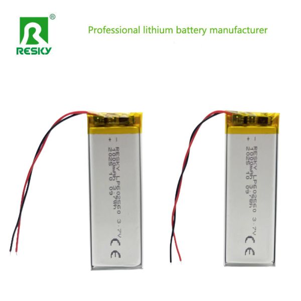 Lifepo4 Battery Cell 602560 3.7v 4.2v 1000mAh 3.7wh Rechargeable Power Lithium Polymer Battery Pack