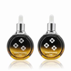 China Essential Oil Serum Glass Dropper Bottle Empty Clear 30ml 60ml factory