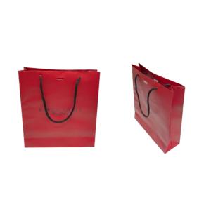 China ISO Large Custom Paper Shopping Bag With Company Logo Private Label factory