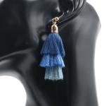 Tassel Earrings for ladies hot sell alloy tassel earrings